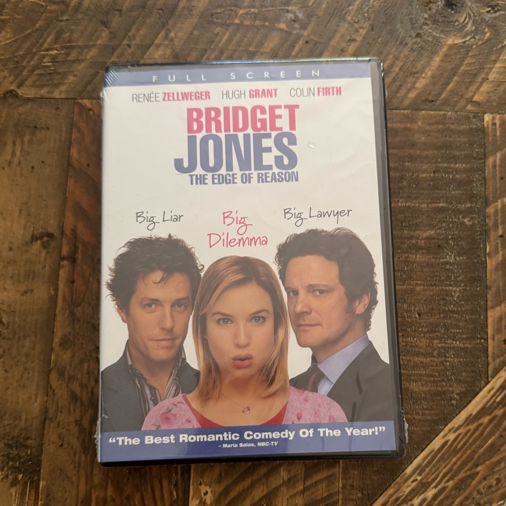 Bridget Jones: The Edge of Reason DVD.